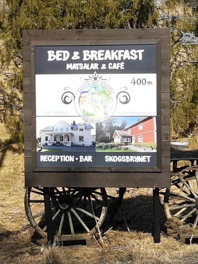Skogsbrynet B&B, Bredsjö Nya Herrgård Hällefors Eksteriør bilde